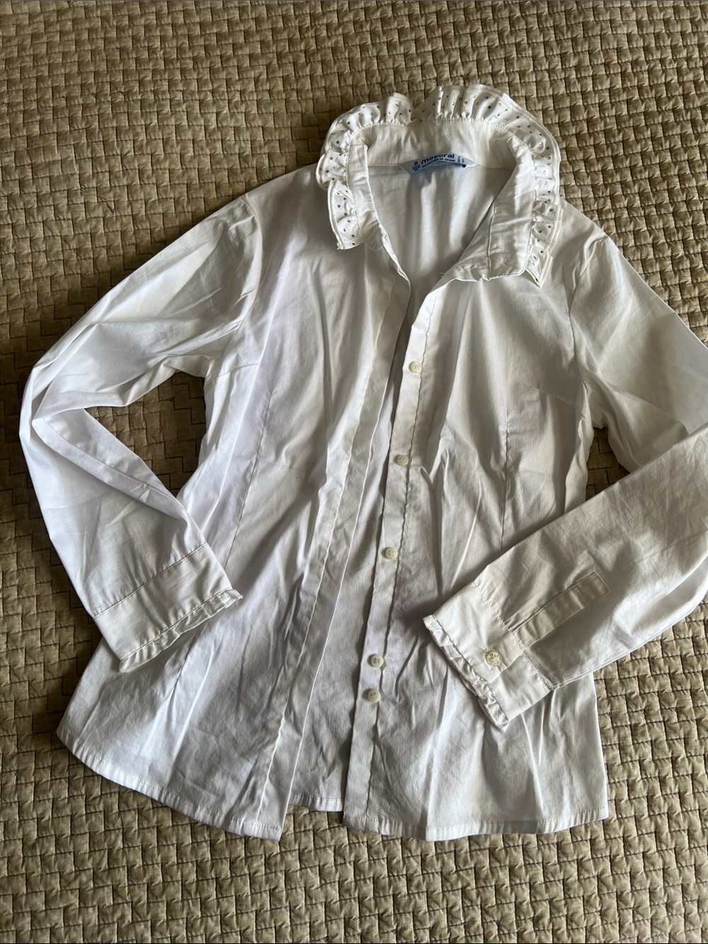 Girls Mayoral top like new! Size 8